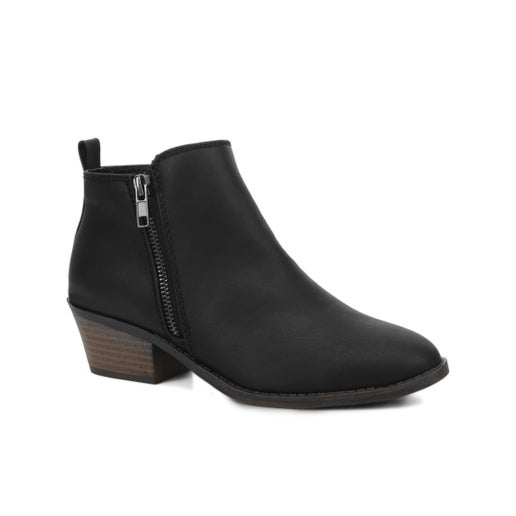 London Rebel Dion Boots in Black | Number One Shoes Australia